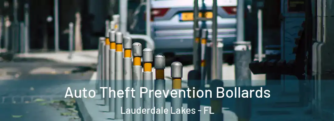 Auto Theft Prevention Bollards Lauderdale Lakes - FL