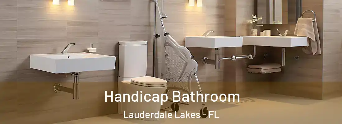 Handicap Bathroom Lauderdale Lakes - FL