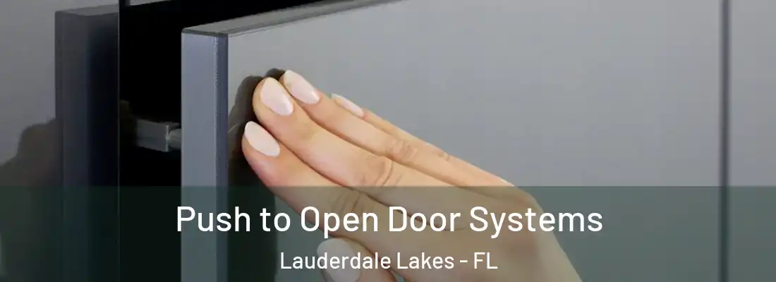 Push to Open Door Systems Lauderdale Lakes - FL